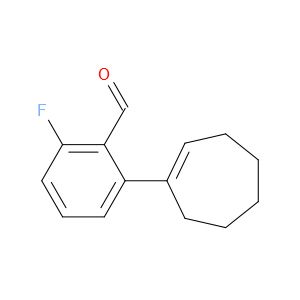 2-(1-Cyclohepten-1-yl)-6-fluorobenzaldehyde