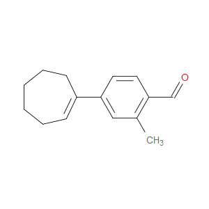 4-(1-Cyclohepten-1-yl)-2-methylbenzaldehyde
