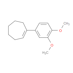 1-(3,4-Dimethoxyphenyl)cycloheptene