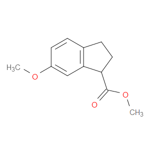 methyl 6-methoxy-2,3-dihydro-1H-indene-1-carboxylate