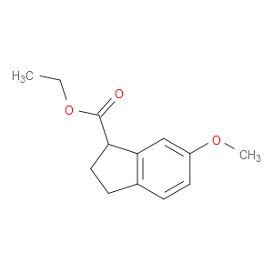 ethyl 6-methoxy-2,3-dihydro-1H-indene-1-carboxylate