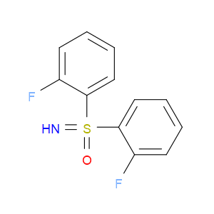 S,S-Bis(2-fluorophenyl)sulfoximine