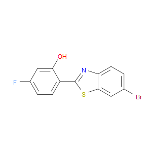2-(6-Bromo-2-benzothiazolyl)-5-fluorophenol