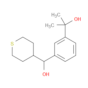 α1,α1-Dimethyl-α3-(tetrahydro-2H-thiopyran-4-yl)-1,3-benzenedimethanol