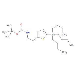 tert-butyl (2-(5-(tributylstannyl)thiophen-2-yl)ethyl)carbamate