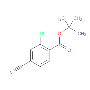 tert-butyl 2-chloro-4-cyanobenzoate