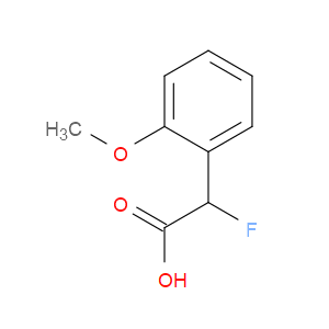 α-Fluoro-2-methoxybenzeneacetic acid