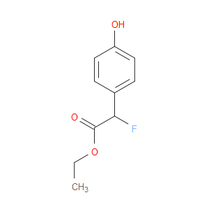 Ethyl α-fluoro-4-hydroxybenzeneacetate