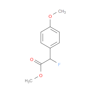Methyl α-fluoro-4-methoxybenzeneacetate