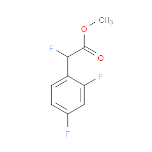 Methyl α,2,4-trifluorobenzeneacetate