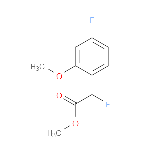 Methyl α,4-difluoro-2-methoxybenzeneacetate