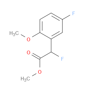 Methyl α,5-difluoro-2-methoxybenzeneacetate