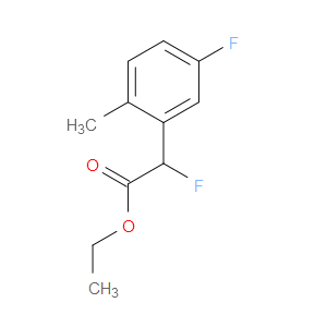 Ethyl α,5-difluoro-2-methylbenzeneacetate