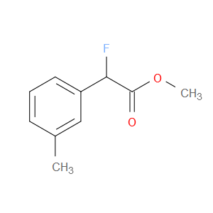 Methyl α-fluoro-3-methylbenzeneacetate