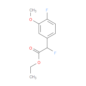 Ethyl α,4-difluoro-3-methoxybenzeneacetate