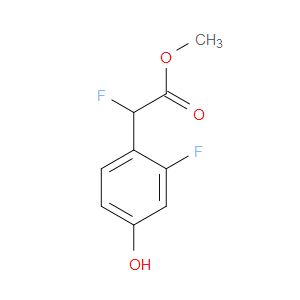 Methyl α,2-difluoro-4-hydroxybenzeneacetate