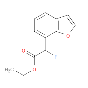 Ethyl α-fluoro-7-benzofuranacetate