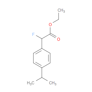 Ethyl α-fluoro-4-(1-methylethyl)benzeneacetate