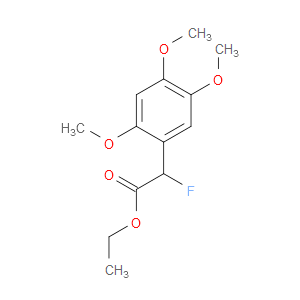 Ethyl α-fluoro-2,4,5-trimethoxybenzeneacetate