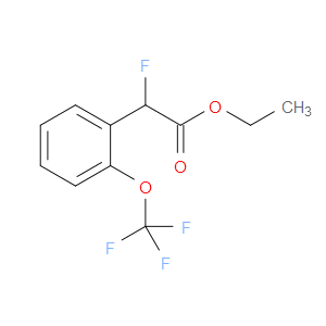 Ethyl α-fluoro-2-(trifluoromethoxy)benzeneacetate