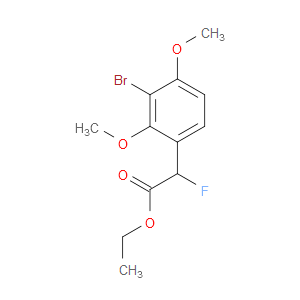 Ethyl 3-bromo-α-fluoro-2,4-dimethoxybenzeneacetate