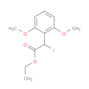 Ethyl α-fluoro-2,6-dimethoxybenzeneacetate