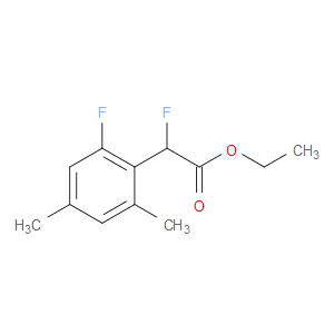 Ethyl α,2-difluoro-4,6-dimethylbenzeneacetate