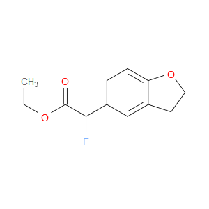 Ethyl α-fluoro-2,3-dihydro-5-benzofuranacetate