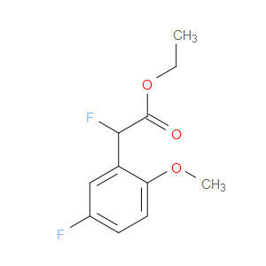 Ethyl α,5-difluoro-2-methoxybenzeneacetate