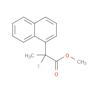 Methyl α-fluoro-α-methyl-1-naphthaleneacetate