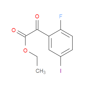ethyl 2-(2-fluoro-5-iodophenyl)-2-oxoacetate