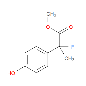 Methyl α-fluoro-4-hydroxy-α-methylbenzeneacetate