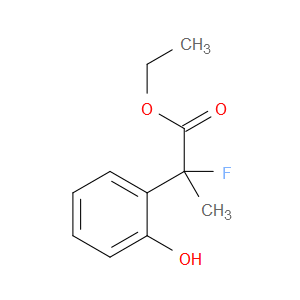 Ethyl α-fluoro-2-hydroxy-α-methylbenzeneacetate