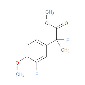 Methyl α,3-difluoro-4-methoxy-α-methylbenzeneacetate