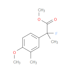 Methyl α-fluoro-4-methoxy-α,3-dimethylbenzeneacetate