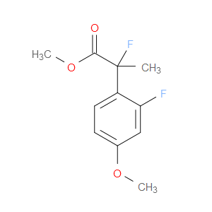 Methyl α,2-difluoro-4-methoxy-α-methylbenzeneacetate