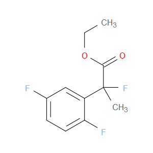 Ethyl α,2,5-trifluoro-α-methylbenzeneacetate