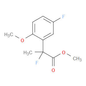 Methyl α,5-difluoro-2-methoxy-α-methylbenzeneacetate
