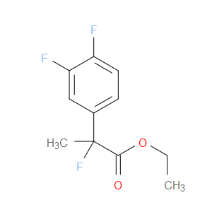 Ethyl α,3,4-trifluoro-α-methylbenzeneacetate
