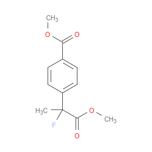 Methyl α-fluoro-4-(methoxycarbonyl)-α-methylbenzeneacetate