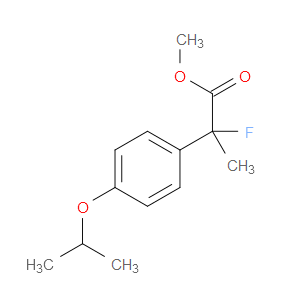 Methyl α-fluoro-α-methyl-4-(1-methylethoxy)benzeneacetate