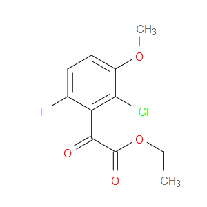 ethyl 2-(2-chloro-6-fluoro-3-methoxyphenyl)-2-oxoacetate