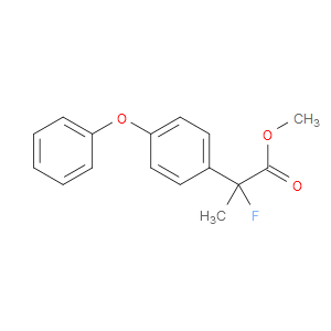 Methyl α-fluoro-α-methyl-4-phenoxybenzeneacetate