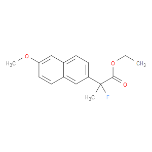 Ethyl α-fluoro-6-methoxy-α-methyl-2-naphthaleneacetate