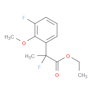 Ethyl α,3-difluoro-2-methoxy-α-methylbenzeneacetate