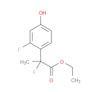 Ethyl α,2-difluoro-4-hydroxy-α-methylbenzeneacetate