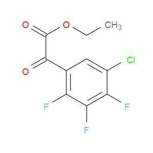 ethyl 2-(5-chloro-2,3,4-trifluorophenyl)-2-oxoacetate