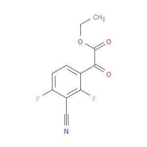ethyl 2-(3-cyano-2,4-difluorophenyl)-2-oxoacetate