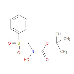 tert-butyl hydroxy((phenylsulfonyl)methyl)carbamate