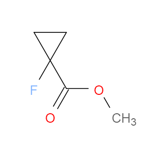 methyl 1-fluorocyclopropanecarboxylate